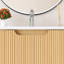 Meuble-lavabo simple 24 po avec comptoir intégré en céramique blanche-1868114766