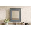 Armoire de rangement de salle de bain murale avec miroir, armoire à pharmacie avec tablette réglable en hauteur, armoire de rangement au-dessus de la toilette-1414992465