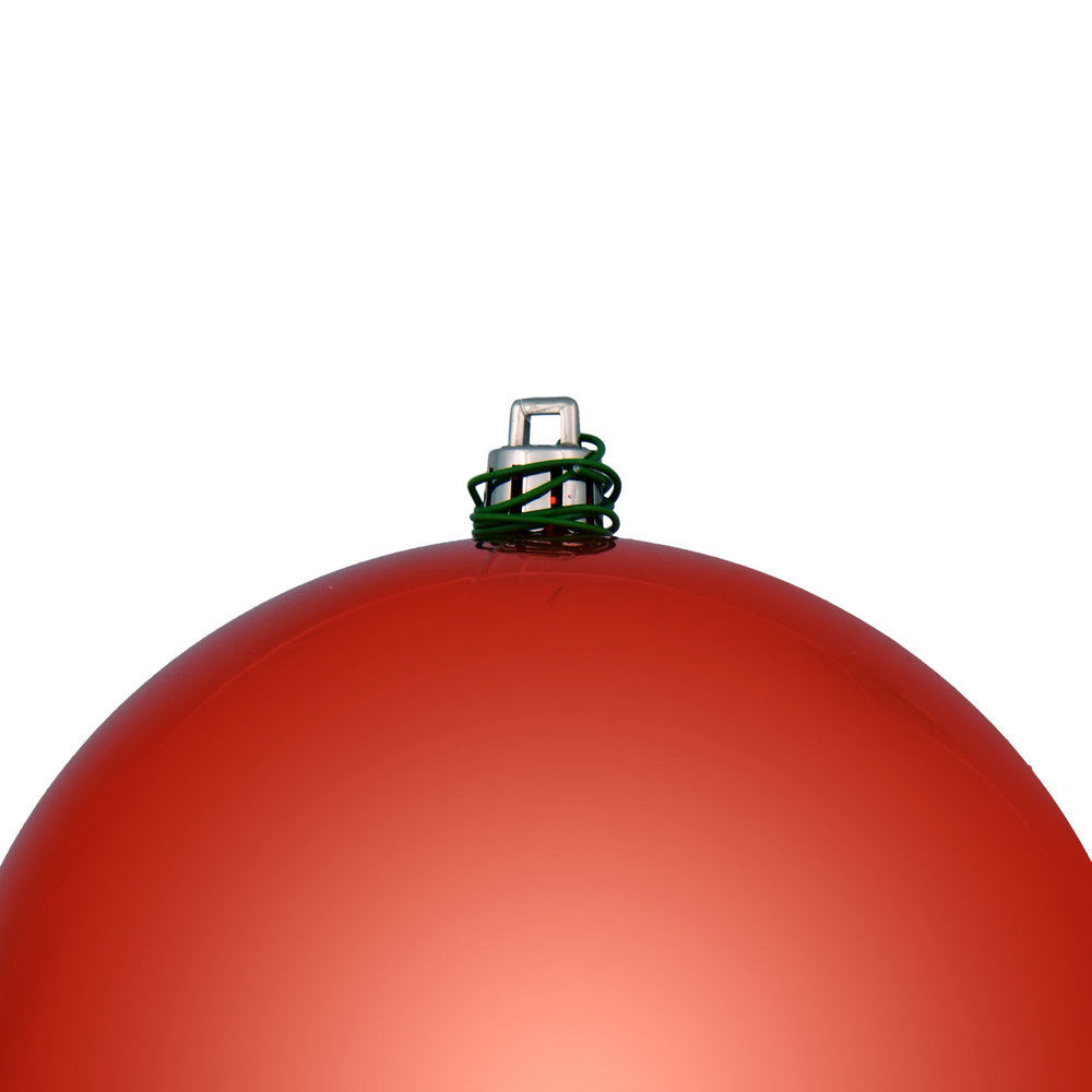 Holiday Décor Ball Ornament, 4" H x 4" W x 4" D, Bittersweet