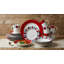 Waterside 24pc Modern Stripe Dinner set