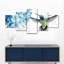 Spring Nectar - Ensemble de 5 toiles tendues-519519249