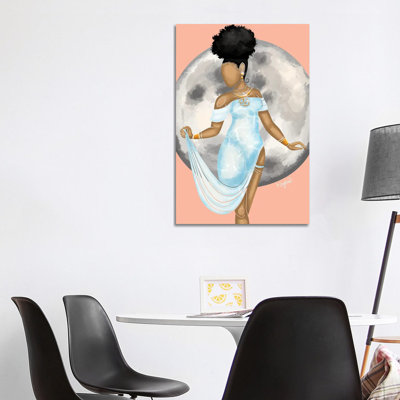 Cancer by Colored Afros Art - Wrapped Canvas Print
