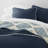 Becky Cameron Microfiber Reversible Quilt Set, Navy/White-558319258