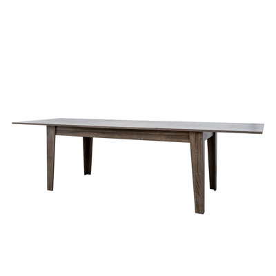 Table de salle à manger extensible en bois 106,3 po pour 8 à 12 personnes