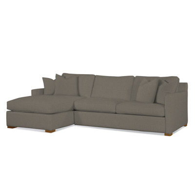 Bel-Air 123" Wide Down Cushion Stationary Sofa and Chaise by Braxton Culler