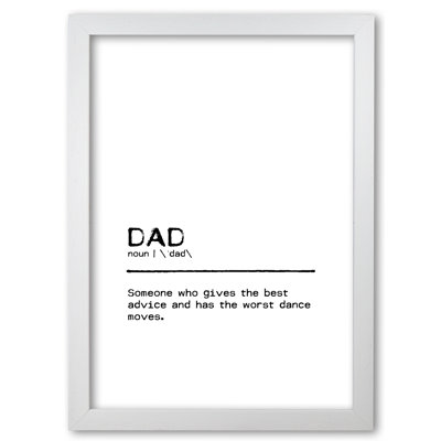 Dad Best - Print