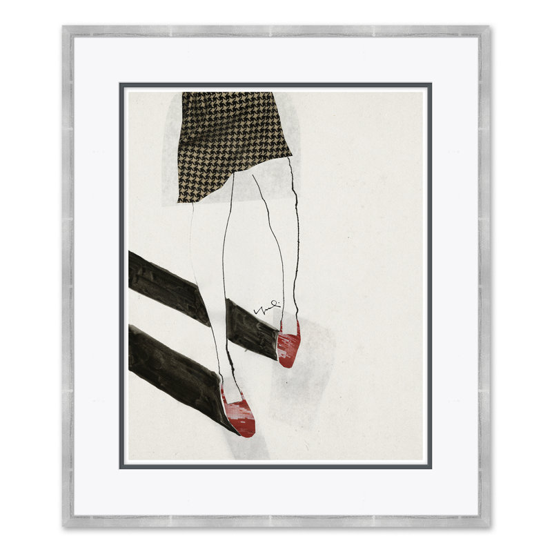Checkered Mini Giclee Print by Yuki Osada