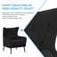 Causeuse 2 pièces en velours doux moderne avec fauteuil d'appoint-28263354