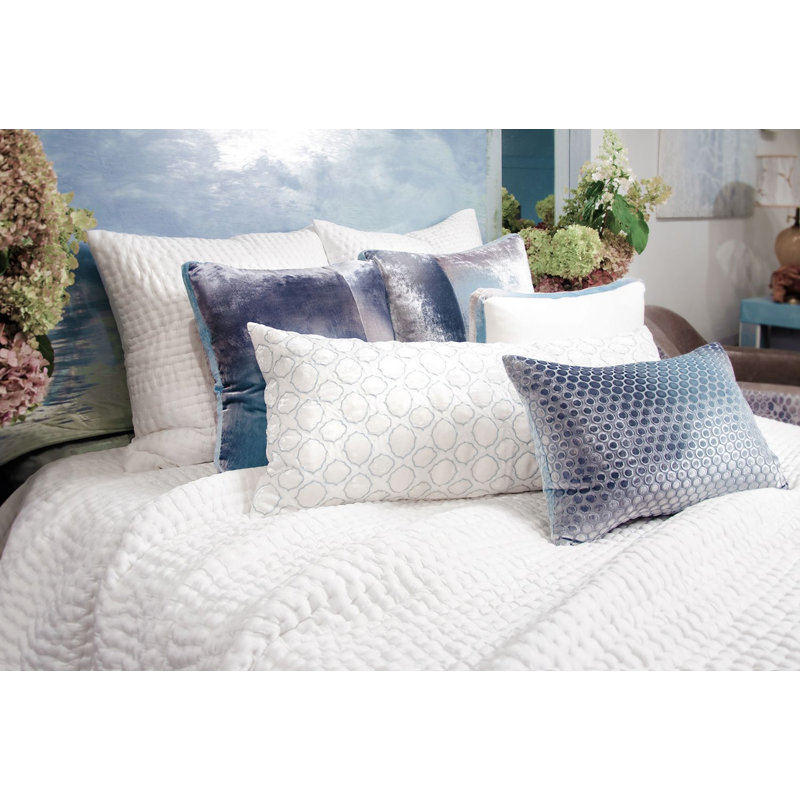 Double Tuxedo Pillow Cover & Insert, Square 22", Dusk