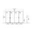 Porte pliante en aluminium Luvindow-121301094-121301091