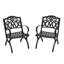 Ensemble de chaises toutes saisons 2 pièces Leeds Collection