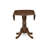 3 Piece Dining Table Set for Small Spaces Includes a Round Dining Room Table with Dropleaf and 2 Upholstered Chairs, 42x42 Inch, Antique Walnut-1982358897-1942241665-1982358899