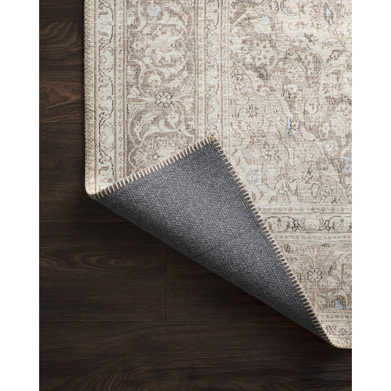 Dereck Hand Hooked Oriental Indoor Rug, Runner 2'6" x 7'6"