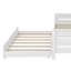 Lit de jour en bois pleine grandeur avec lit gigogne simple, armoire et tablette tout-en-un-2075220486