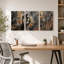 Ensemble de 3 tableaux sur toile « Mystic Hand Art » pour la décoration du salon, de la chambre et de la maison.-129393999
