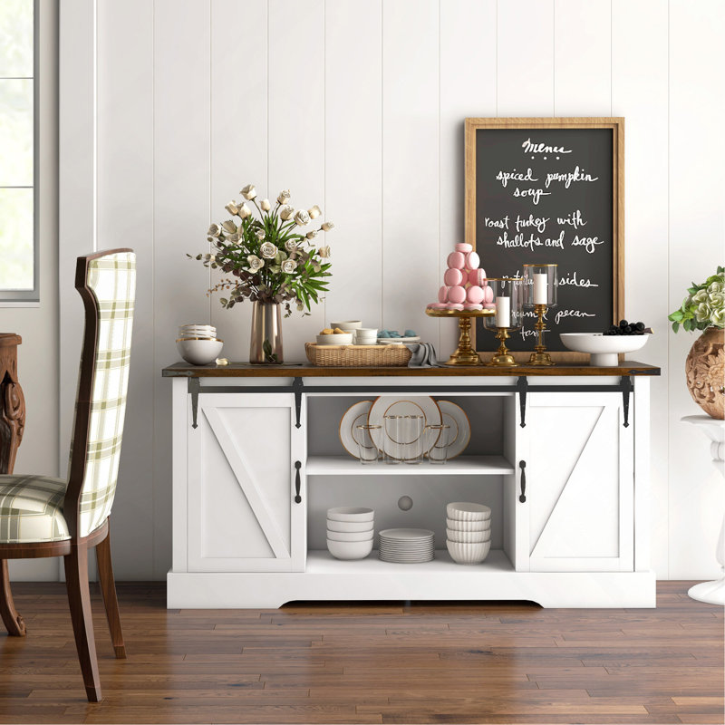 Buffet polyvalent avec charge avancée et tablettes réglables pour des environnements variés