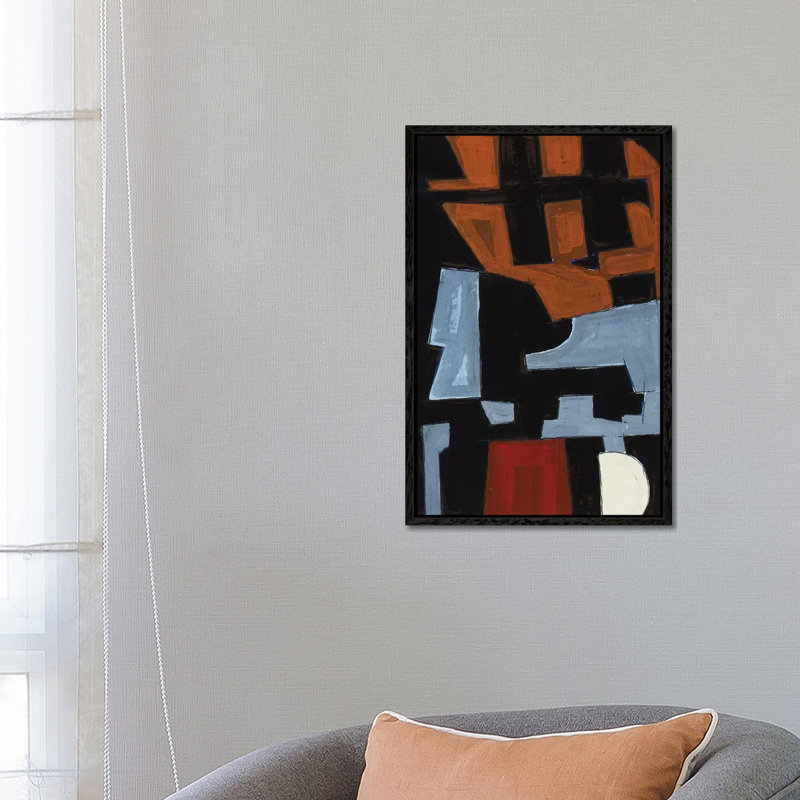 Segovia II by Rob Delamater - Floater Frame Gallery-Wrapped Canvas Giclée on Canvas, 66.04 cm H x 45.72 cm W, Black