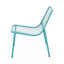 Chaises empilables pour l'extérieur, stable, l 26 po x P 21,89 po, espaces en métal de couleur bleu sarcelle