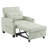 Hosie Faux Leather Accent Chair-521579604