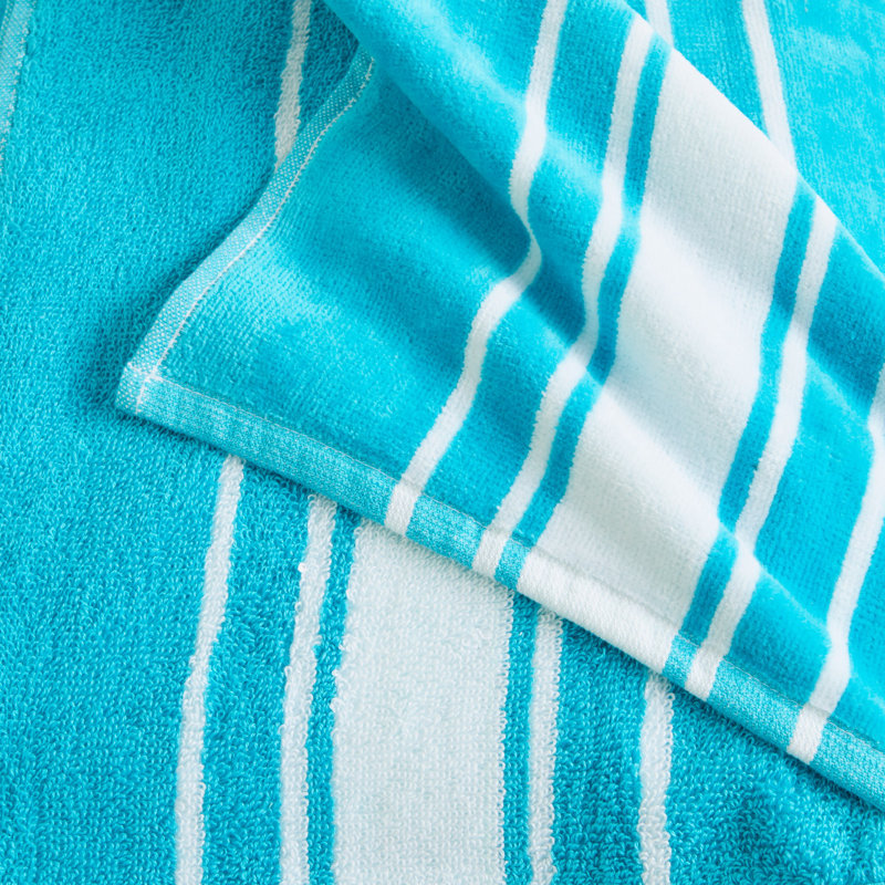 Patchin 100% Cotton Midweight Jacquard Beach Towel
