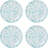 Pfaltzgraff Venice 16-Piece Stoneware Dinnerware Set, Service for 4