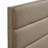 Serta Palisades Modern Tufted Design Upholstered Padded Headboard with Adjustable Height Frame-30956578-30956581