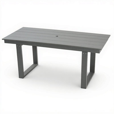 Outdoor Grey Dining Table &Meeting Table