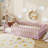 Giezi Kids Twin Floor Platform Bed with Fence-1645942253-1610654532