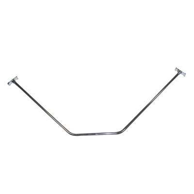 Straight Fixed Shower Curtain Rod