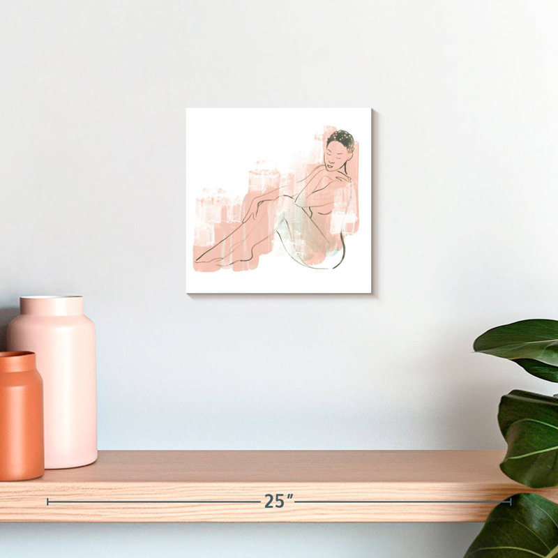 Leisha Colorblock Figure I, 10" H x 10" W