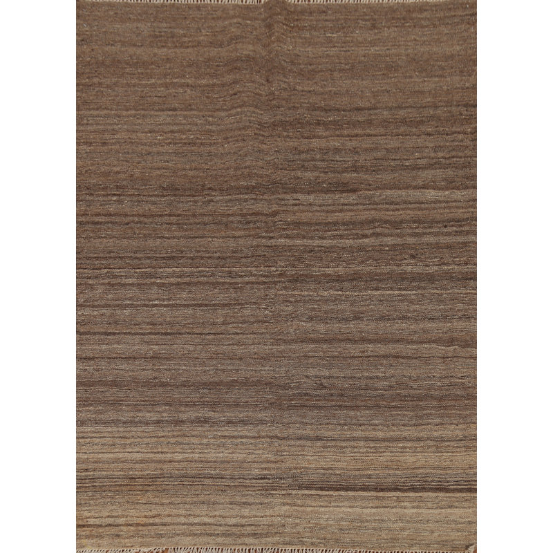 Tapis rayé brun All Kilim 5 x 7