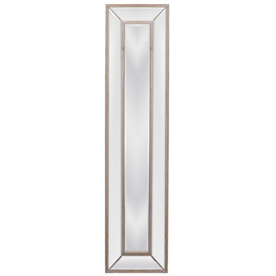 Pompano Wood Flat Floor Mirror