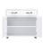 Two Door Side Table-White