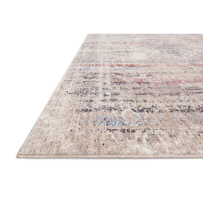 Tapis brun tissé à la machine richmond, Rectangle 5 pi 3 po x 7 pi 2 po