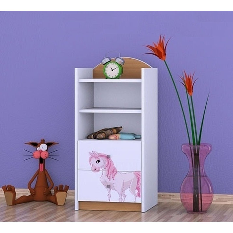 Karen 96cm H X 45cm W Animals Kids Cube, Natural