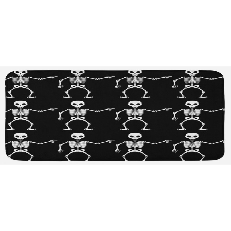 Tapis de cuisine squelette