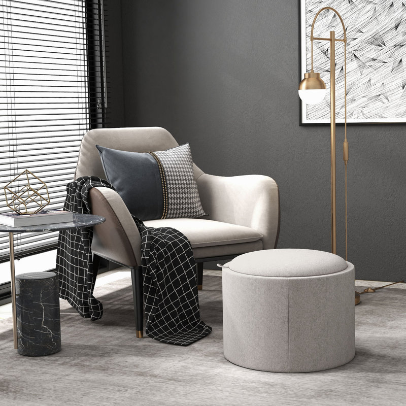 Table basse avec repose-pieds HOMcom