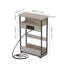 40cm W Metal Bedside Table-914059254