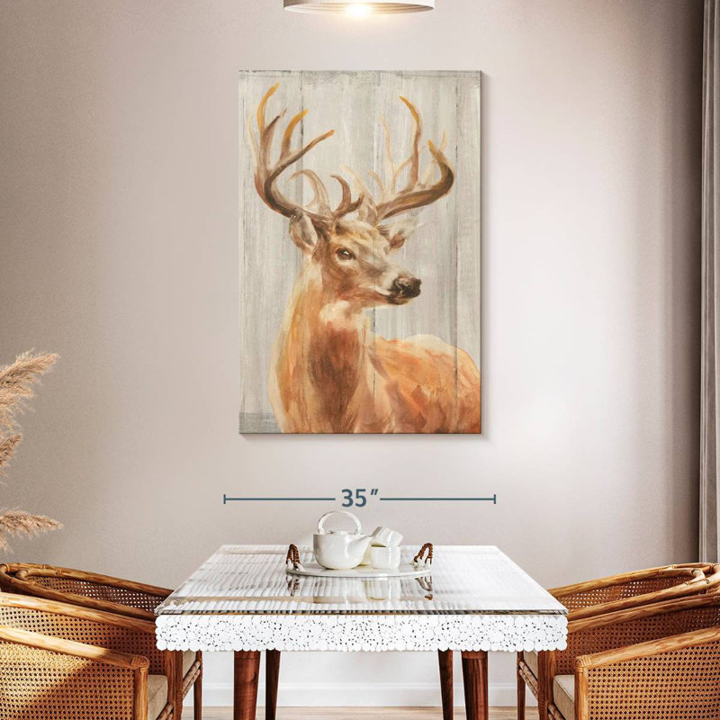 Brampt Woodland Holidays Stag, 48" H x 32" W