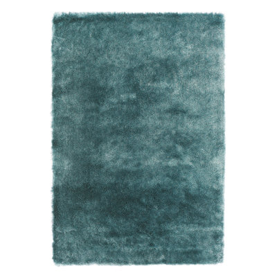 Makaila Solid Colour Machine Tufted Shag Area Rug