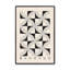 Motif de quadrillage abstrait symétrique Bauhaus-2058651042-2059966480