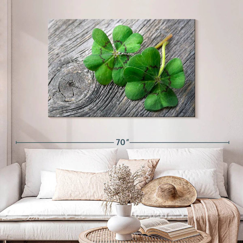 Four Leaf Clover, 32" H x 48" W