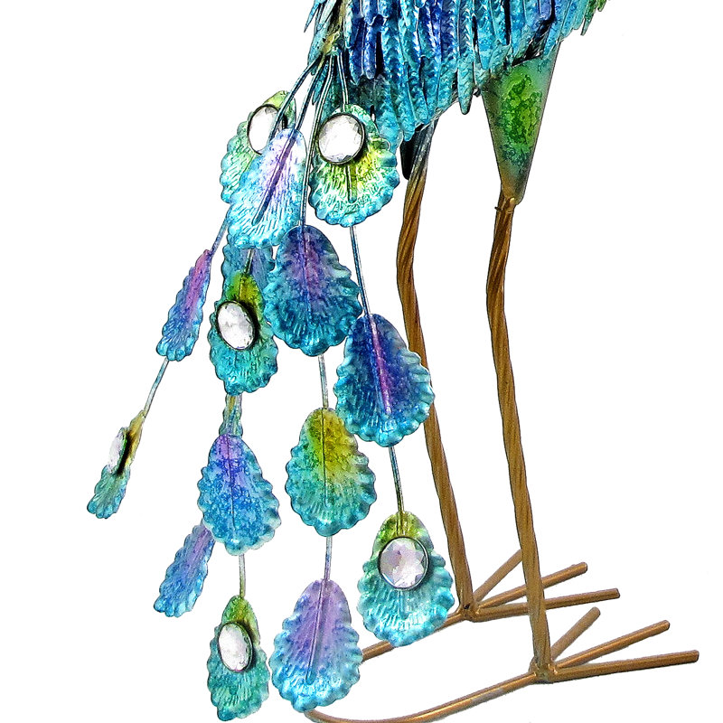 Ensemble de statue 2 pièces peacocks Wheaton