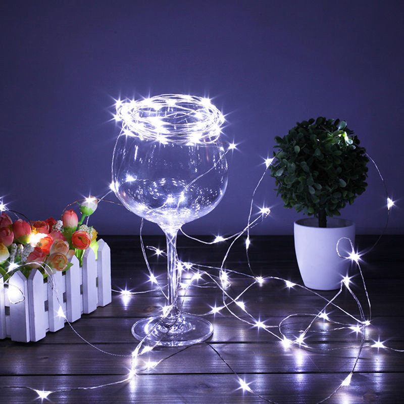 Mini lampe usb 100 lumières del, Blanc