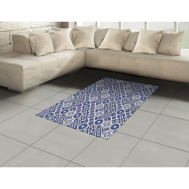 Verdell Geometric Hand Woven Area Rug, Rectangle 120 x 180cm