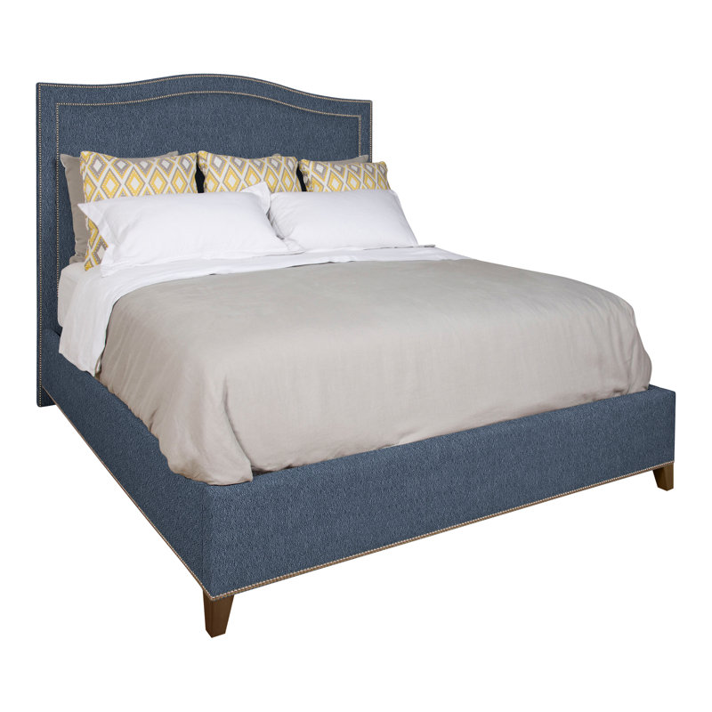 Caroline/Casey Upholstered Bed, Navada Blue, Havana, Yes