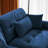 93.7" Velvet Upholstered Sofa-1713717428