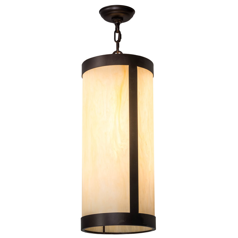 Luminaire suspendu cylindrique unique à 1 lumière Cartier