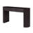 Nara Modern Japandi MDF Console Table With 3 Drawers, Fluted Detail, And Open Storage Niche-116100215
