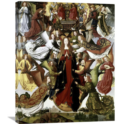 " Mary Queen Of Heaven - The St. Lucy Legend " by Master Of The St. Lucy Legend